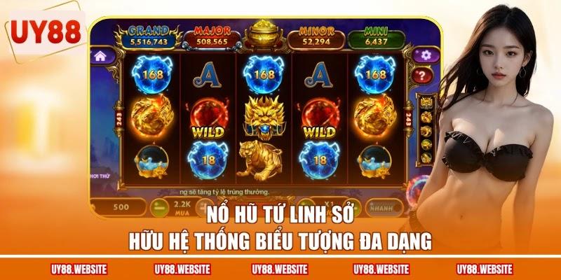 Nổ hũ Tứ Linh sở hữu hệ thống biểu tượng đa dạng Nổ hũ Tứ Linh sở hữu hệ thống biểu tượng đa dạng